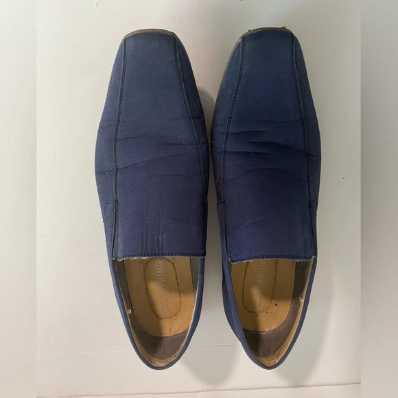Call it Spring Men’s Canvas Blue  Loafers - 10 - Picture 3 of 11